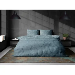 Eleganzzz Dekbedovertrek Marbel Foil Velvet - mineral 140x200/220cm Hot