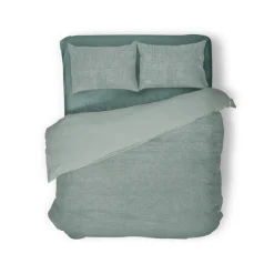 Eleganzzz Dekbedovertrek Teddy Pluche - jade 200x200/220cm