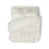 Eleganzzz Dekbedovertrek Jacquard Rabbit Fur - off white 240x200/220cm Online