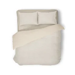 Eleganzzz Dekbedovertrek Teddy Pluche - off white 200x200/220cm New