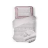 Eleganzzz Dekbedovertrek Jacquard Teddy Pluche - baby pink 140x200/220cm