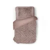 Eleganzzz Dekbedovertrek Jacquard Rabbit Fur - pink 140x200/220cm Online