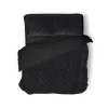 Eleganzzz Dekbedovertrek Jacquard Rabbit Fur - black 200x200/220cm Sale