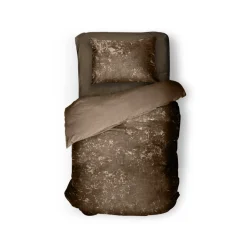 Eleganzzz Dekbedovertrek Crushed Velvet - gold 140x200/220cm Online