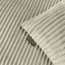 Eleganzzz Dekbedovertrek Teddy Rib Fleece - beige 140x200/220cm