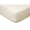 Eleganzzz Hoeslaken Katoen Perkal 35cm Hoekhoogte - ivoor 160x200cm Clearance