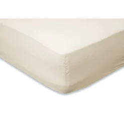 Eleganzzz Hoeslaken Katoen Perkal 35cm Hoekhoogte - ivoor 160x200cm Clearance