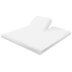 Eleganzzz Splittopper Hoeslaken Perkal Katoen - wit 180x210/220cm Best