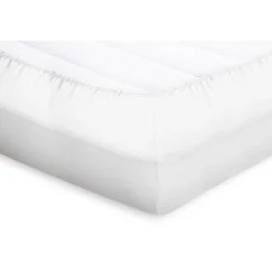 Eleganzzz Topper Hoeslaken Katoen Perkal - wit 180x210/220cm Best