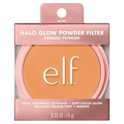 ELF e.l.f. Halo Glow Powder Filter Tan Warm Pressed Powder Discount