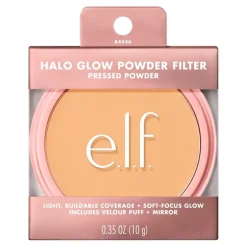 ELF e.l.f. Halo Glow Powder Filter Light Warm Pressed Powder