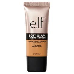 ELF e.l.f. Soft Glam 40 Tan Warm Satin Foundation Sale