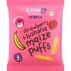 Ella's Kitchen 6+M Strawberry + Banana Maize Puffs Outlet