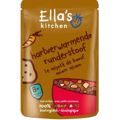Ella's Kitchen Organic 8M+ Bio Hartverwarmende Runderstoof Best
