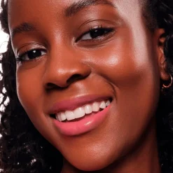 Essence Satin Glow 03 Rose And Shine Luminous Shine Lipstick New