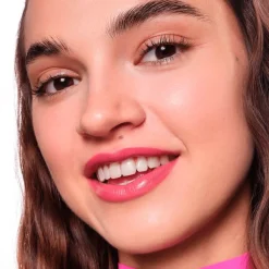 Essence Satin Glow 03 Rose And Shine Luminous Shine Lipstick New