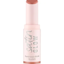 Essence Satin Glow 01 Whole Latte Love Luminous Shine Lipstick New