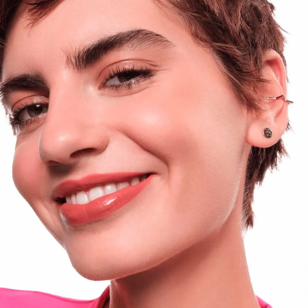 Essence Satin Glow 01 Whole Latte Love Luminous Shine Lipstick New