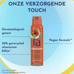 Fa Energising Paradise Hibiscus Deodorant Spray Online