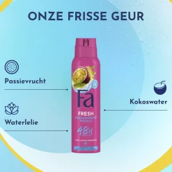 Fa Passion Fruit Pools Deodorant Spray Hot