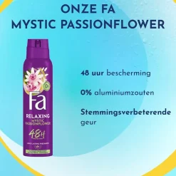 Fa Relaxing Mystic Passion Flower Deodorant Spray Sale