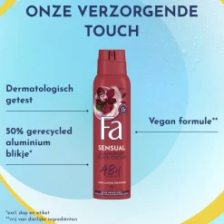 Fa Sensual Glamorous Black Orchid Deodorant Spray Outlet