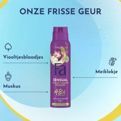 Fa Violet Leaves Passion Deodorant Spray Discount