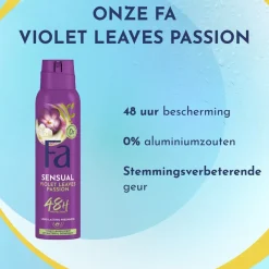 Fa Violet Leaves Passion Deodorant Spray Discount