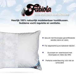 Fabiola Zacht Halfdons Hoofdkussen Outlet