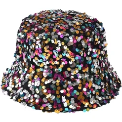 Overig Fake Fur Hoedje met Pailletten Sale