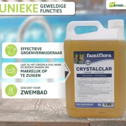 Famiflora Crystalclar vloeibaar 5L groenverwijderaar Clearance