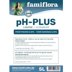 Famiflora pH-plus vloeibaar 10L om pH waarde te verhogen New