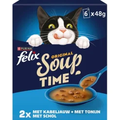 Felix Little Extras Soup Time Kattenvoer Sale
