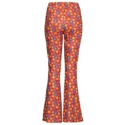 Overig Flared Damesbroek met Bloemenprint New
