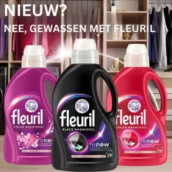 Fleuril Renew Black Vloeibaar Wasmiddel Clearance