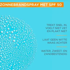 Garnier Ambre Solaire Hydra 24H SPF50 Zonnespray Clearance