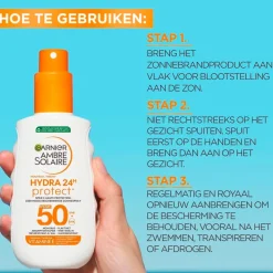 Garnier Ambre Solaire Hydra 24H SPF50 Zonnespray Clearance