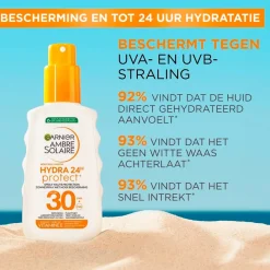 Garnier Ambre Solaire Hydra24H Protect SPF30 Zonnespray Sale