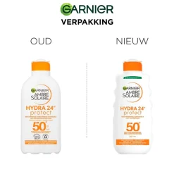 Garnier Ambre Solaire Hydra 24H Protect SPF50+ Beschermende Zonnemelk Hot