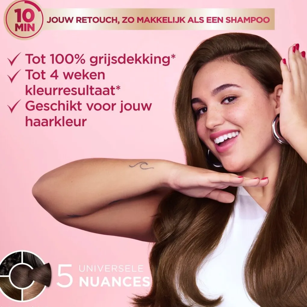 GARNIER COLOR SENSATION Color Retouch 3.0 Donkerbruin Haarkleuring Online