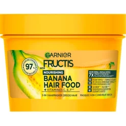 Fructis Garnier Nourishing Banana Hair Food 3-in-1 Haarmasker Clearance