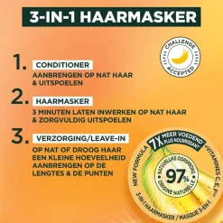 Fructis Garnier Nourishing Banana Hair Food 3-in-1 Haarmasker Clearance