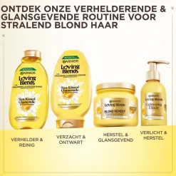 Loving Blends Garnier Sun-Kissed Chamomile & Bloemenhoning Verhelderende & Glansgevende Shampoo Outlet