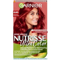 Nutrisse Garnier Ultra Color 6.60 Vurig Rood Permanente Haarkleuring Discount