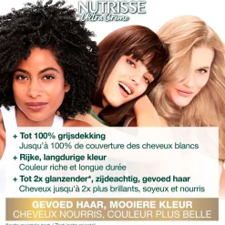 Nutrisse Garnier Ultra Crème 3 Donkerbruin Permanente Haarkleuring Discount
