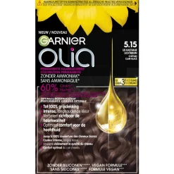 Olia Garnier 5.15 Ijs Kastanje Lichtbruin Permanente Haarkleuring New
