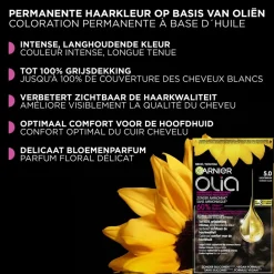 Olia Garnier 8.0 Lichtblond Permanente Haarkleuring Hot