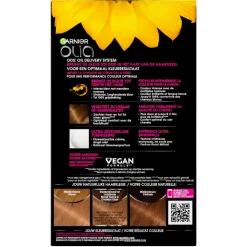 Olia Garnier 7.0 Middenblond Permanente Permanente Haarverf Hot