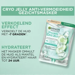 Garnier Skin Naturals Garnier SkinActive Cryo Jelly Anti-Vermoeidheid Gezichtsmasker met Hyaluronzuur