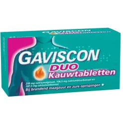 Gaviscon Duo Kauwtabletten